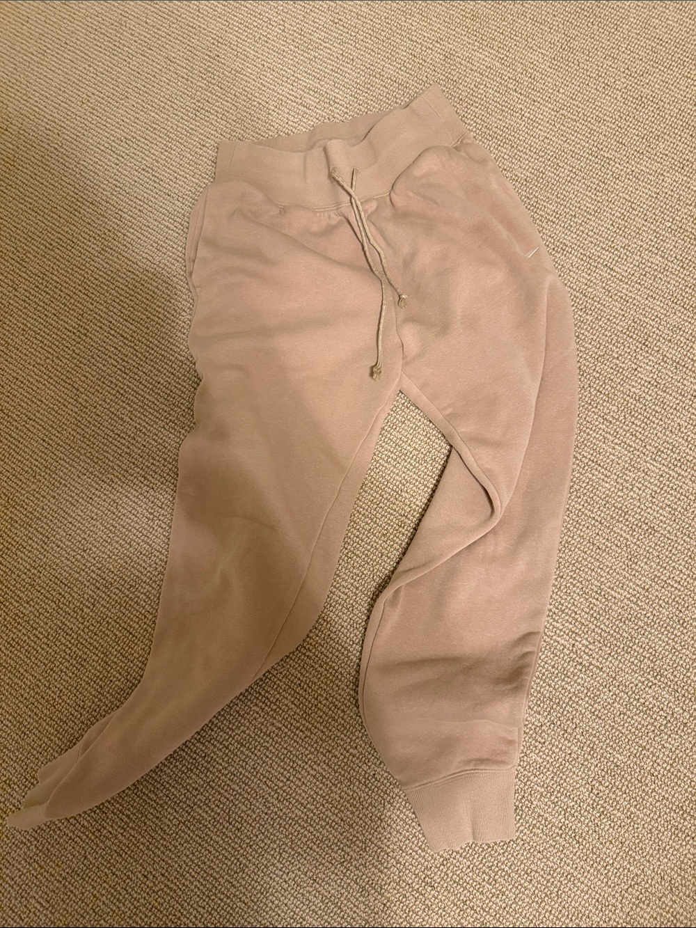 Nike Women's Taupe Drawstring Joggers